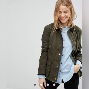 Wax jacket by Jack Wills, size US 4